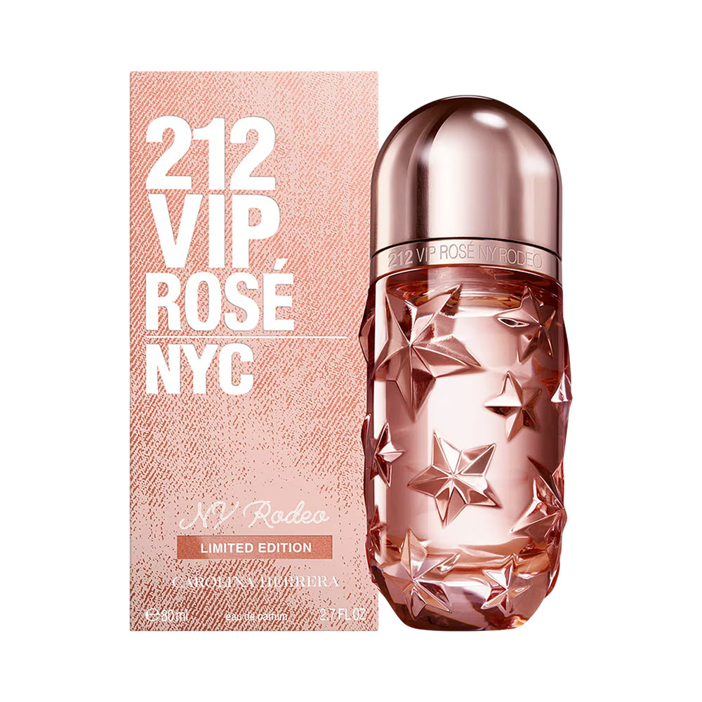 PERFUME CAROLINA HERRERA 212 VIP ROSE NY RODEO EDP 80ML